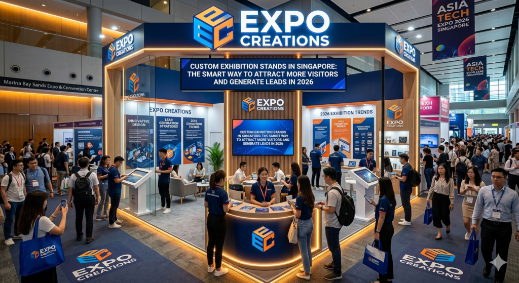 Custom Exhibition Stands In Singapore The Smart Way to Attract More Visitors and Generate Leads in 2026