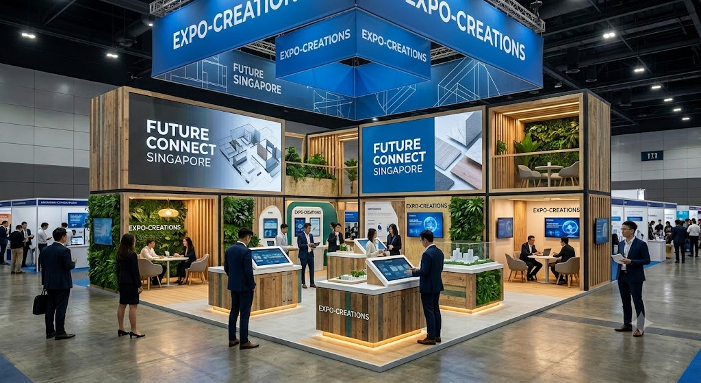 Top Exhibition Booth Design in Singapore (2026 Guide) Creative Ideas, Trends & Expert Solutions